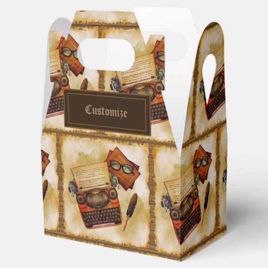 Het is geschreven als Gable Bedankdoosjes (Geopend)