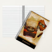 Het is geschreven gewoonte notitieboek (Binnen)