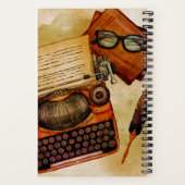 Het is geschreven gewoonte notitieboek (Achterkant)