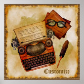 Het is geschreven in het  poster (Voorkant)