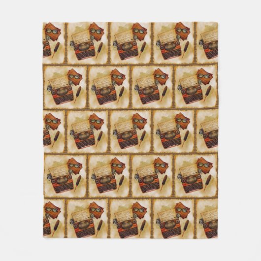 Het is geschreven in  patroon fleece deken (Voorkant)