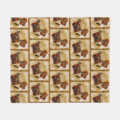 Het is geschreven in  patroon fleece deken (Voorkant (Horizontaal))