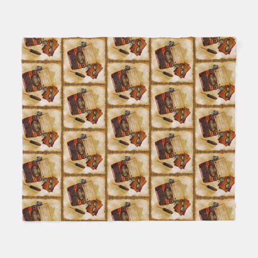 Het is geschreven in  patroon fleece deken (Voorkant (Horizontaal))