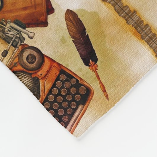 Het is geschreven in  patroon fleece deken (Hoek)