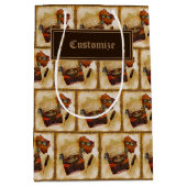 Het is geschreven in  patroon medium cadeauzakje (Voorkant)