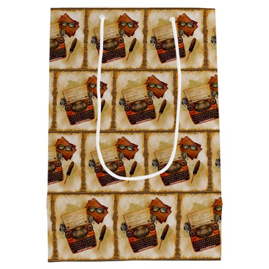 Het is geschreven in  patroon medium cadeauzakje (Achterkant)