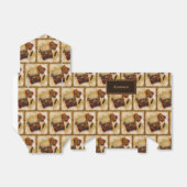 Het is geschreven tent bedankdoosjes (Uitgevouwen)