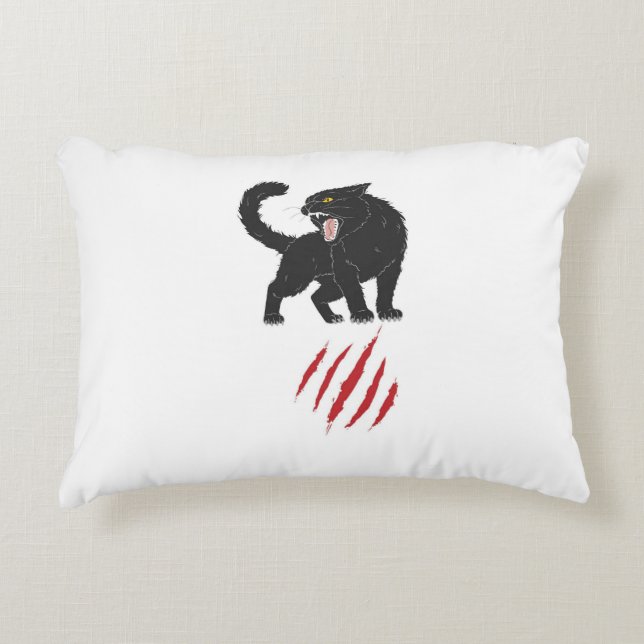 Het is gevaarlijk accent kussen (Voorkant)