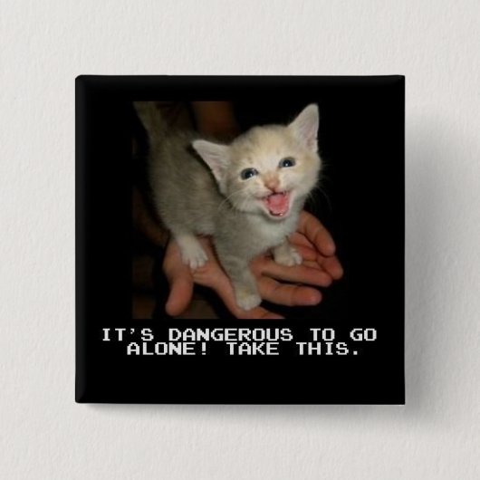 Het is gevaarlijk om alleen Button te gebruiken (Voorkant)