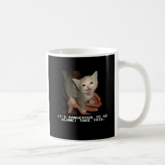 Het is gevaarlijk om alleen koffie te Mokken