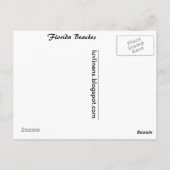 Het is geweldig om in Florida te zijn! Briefkaart (Achterkant)