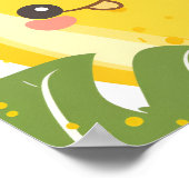 Het Is Gewoon Bananen Verjaardagsfeestje Elke Leef Poster (Hoek)