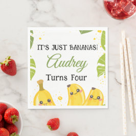 Het Is Gewoon Bananen Verjaardagsfeestje Elke Leef Servet