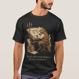 Het is gewoon de ene dam na de andere voor die bev t-shirt