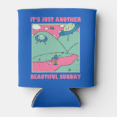 Het is gewoon een andere mooie zondag blikjeskoeler (Voorkant)