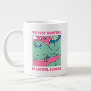 Het is gewoon een andere mooie zondag grote koffiekop