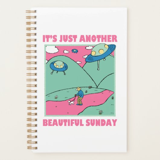 Het is gewoon een andere mooie zondag planner (Voorkant)