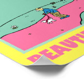 Het is gewoon een andere mooie zondag poster (Hoek)