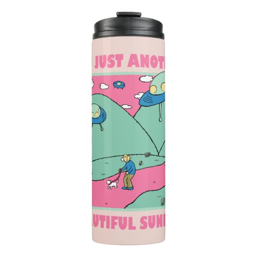 Het is gewoon een andere mooie zondag thermosbeker (Voorkant)