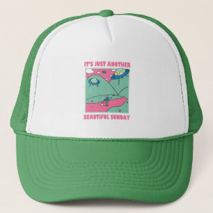 Het is gewoon een andere mooie zondag trucker pet