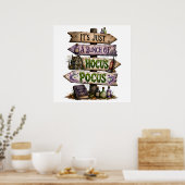 Het Is Gewoon Een Bende Hocus Pocus Poster (Keuken)