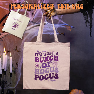 Het is gewoon een bos van Hocus Pocus / Halloween Tote Bag