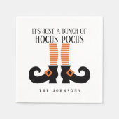 Het is gewoon een bundel Hocus Pocus-papier Servet (Voorkant)