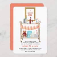 Het is gewoon een echte uitnodiging voor Baby show