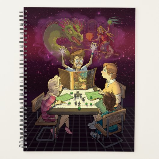 “Het is gewoon een fantasie” 8.5 x 11" Planner (Voorkant)