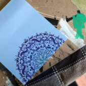 Het is gewoon een fase-maanfase-moonkind notitieblok