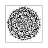 Het is gewoon een fase-maanfase-moonkind rubberstempel (Afrduk)