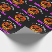 Het is gewoon een hoop Hocus Pocus Pompoen Hallowe Cadeaupapier (Hoek)