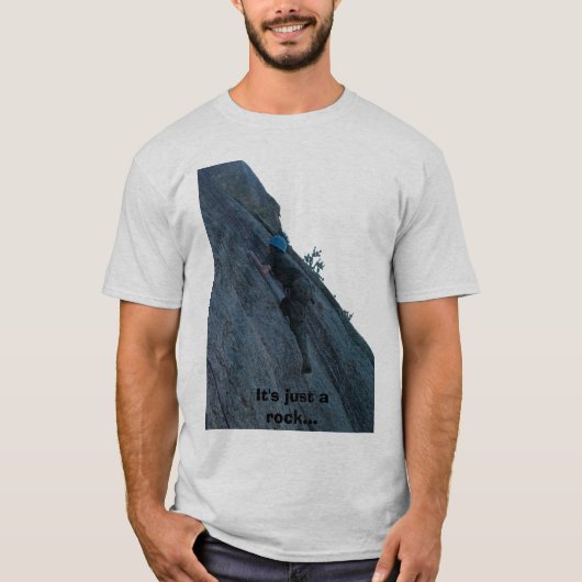 Het is gewoon een rots t-shirt (Voorkant)