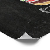 Het is gewoon een salade..burger) grappig poster (Hoek)