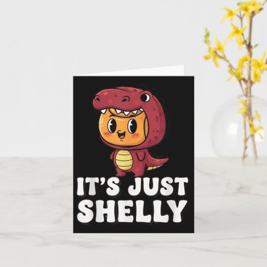 Het is gewoon een Shelly Funny Kinder Dandys World Kaart (Gele Bloem)