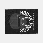 Het is gewoon een stel grappige Halloween zwarte k Fleece Deken (Voorkant (Horizontaal))