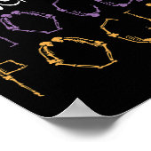 Het is gewoon een stel Hocus Pocus Halloween cadea Poster (Hoek)