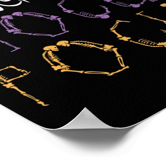 Het is gewoon een stel Hocus Pocus Halloween cadea Poster (Hoek)