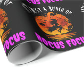 Het is gewoon een stel Hocus Pocus Pompoen Hallowe Cadeaupapier (Rol Hoek)