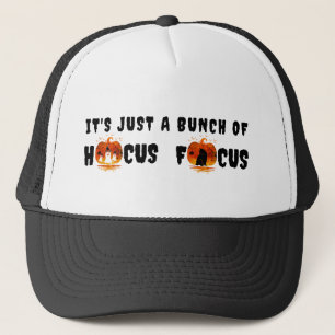 Het is gewoon een stel Hocus Pocus Pompoen Hallowe Trucker Pet