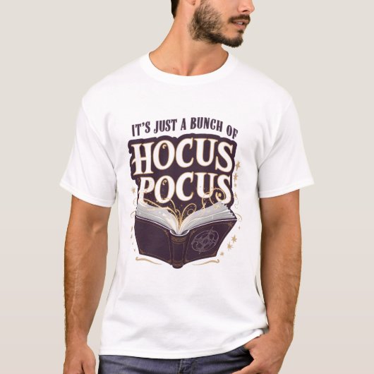 Het is gewoon een stelletje Hocus Pocus Halloween- T-shirt (Voorkant)