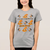 Het is gewoon een stelletje Hocus Pocus Halloween  Tri-Blend Shirt (Voorkant)