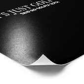 Het is gewoon Golf T-shirt voor Golfers Funny Golf Foto Afdruk (Hoek)