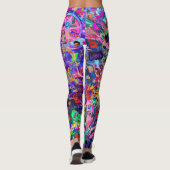 Het is gewoon Graffiti 2 door CBDOilPrincess Leggings (Achterkant)