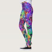 Het is gewoon graffiti van CBDOilPrincess Leggings (Links)