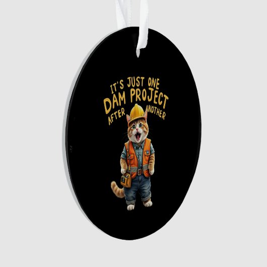 Het is gewoon het ene stuwdamproject na het andere ornament (voorkant)