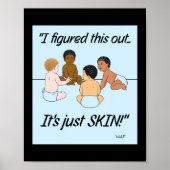 Het is gewoon huid poster (Voorkant)