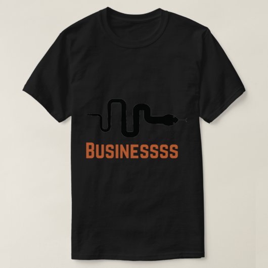 Het is gewoon McCombs Snake T-shirt (Design voorkant)