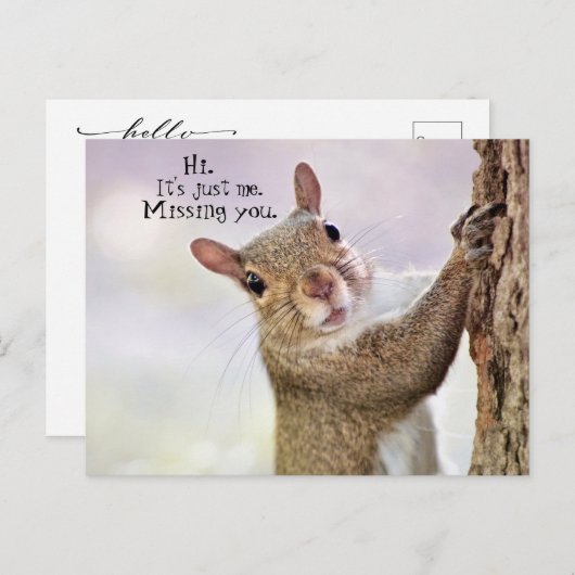 Het is gewoon mij—je Briefkaart ontbreekt (Voorkant / Achterkant)