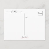 Het is gewoon mij—je Briefkaart ontbreekt (Achterkant)